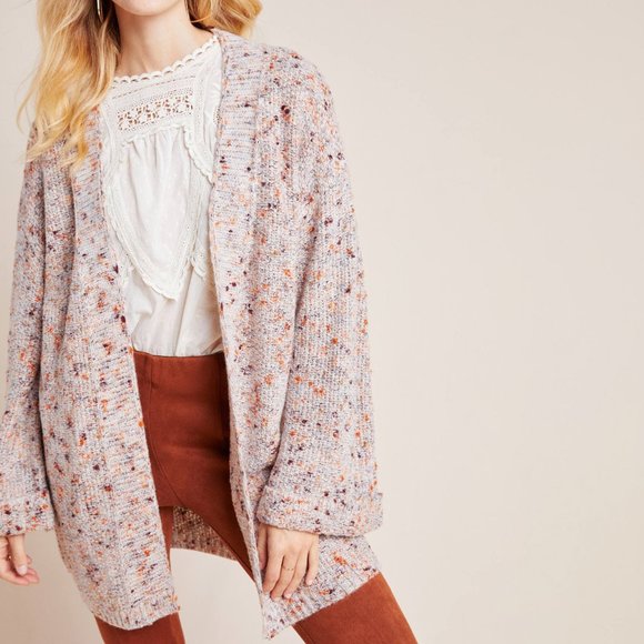NWOT HTF Anthropologie Holland Textured Cardigan